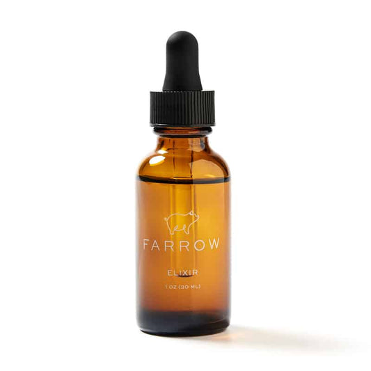 Farrow Skincare Elixir CBD oil bottle